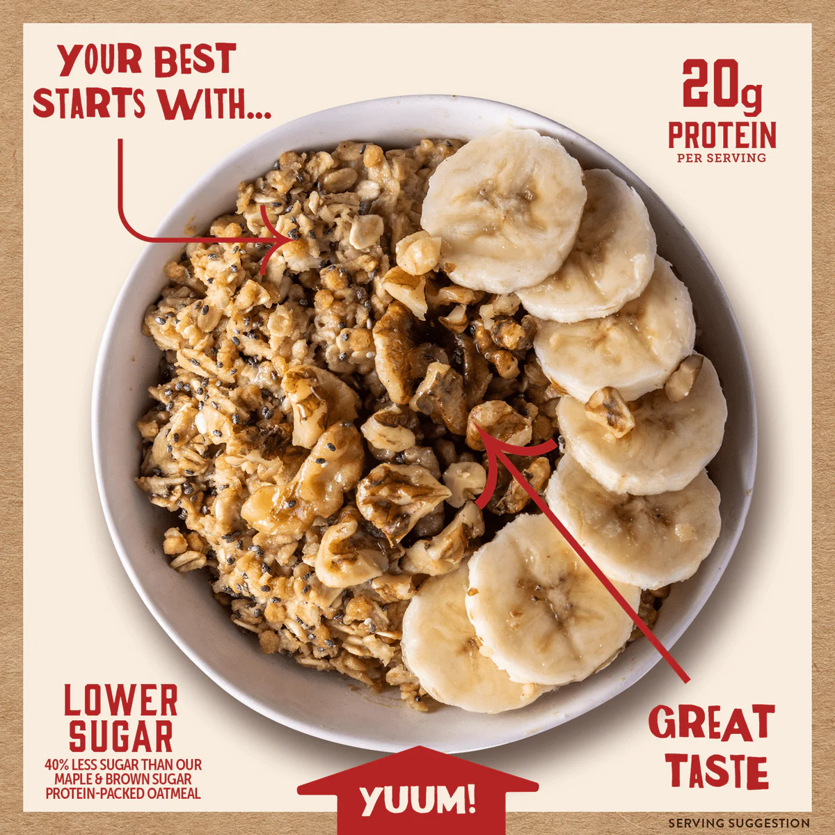Banana Nut Peak Oatmeal Packets - Image 4