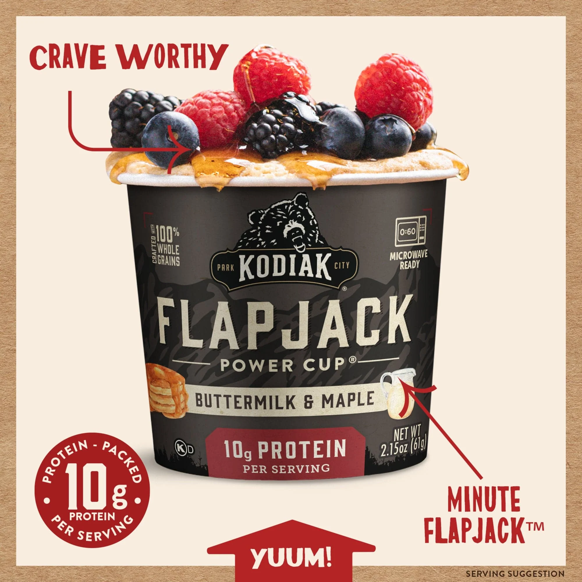 Buttermilk & Maple Flapjack Cup - Image 3
