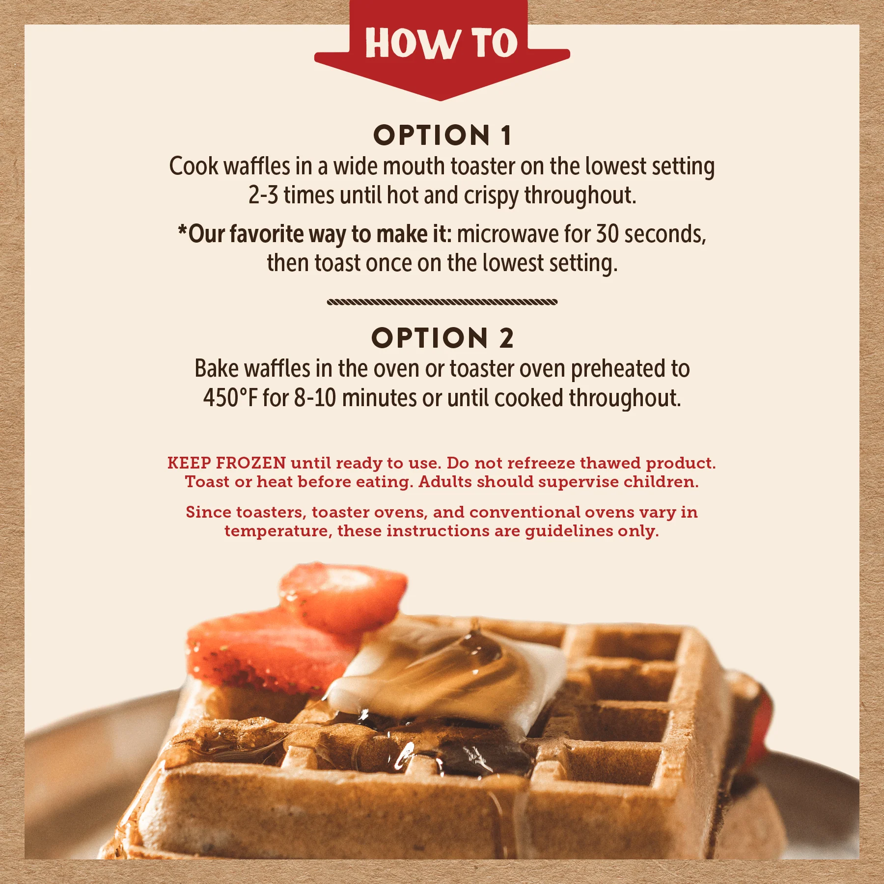 Buttermilk & Vanilla Thick and Fluffy Power Waffles - Image 4