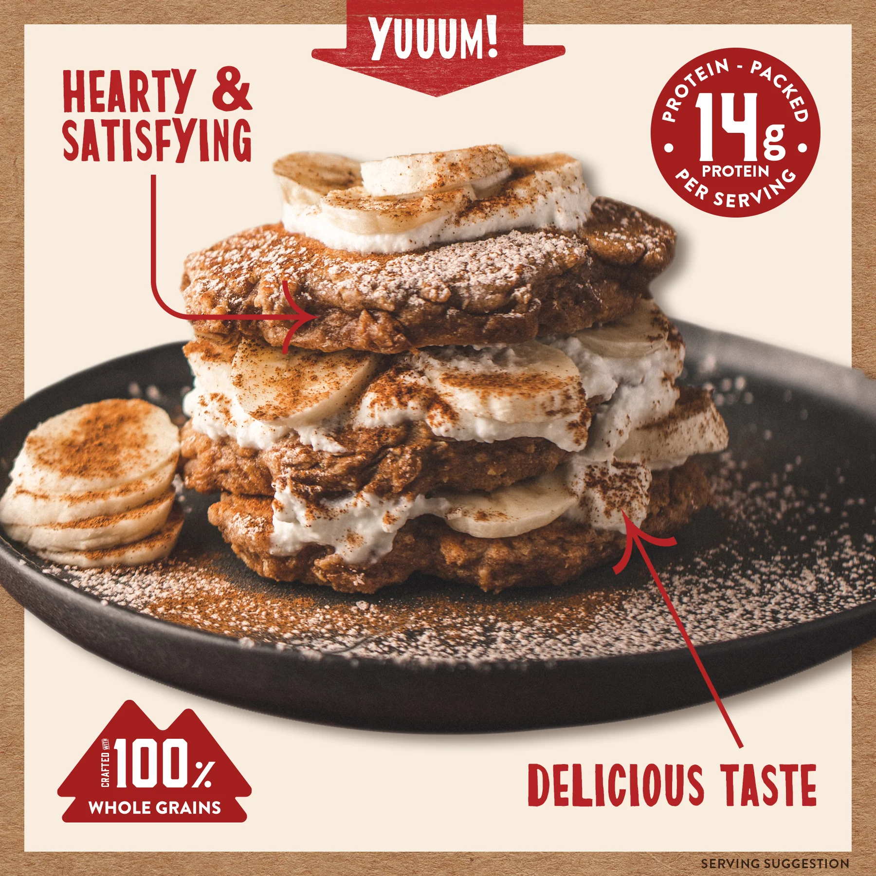 Cinnamon Oat Power Cakes - Image 3